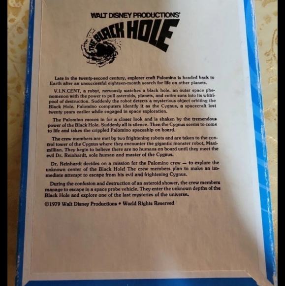 Rare Sealed 1979 Disney Black Hole Puzzle - Picture 2 of 6